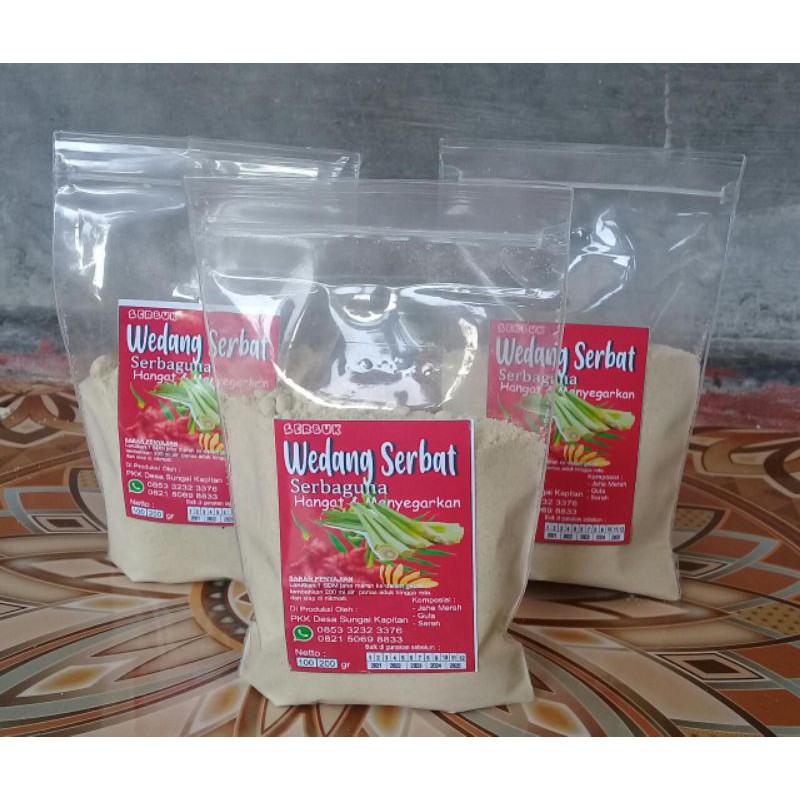

wedang serbat serbaguna