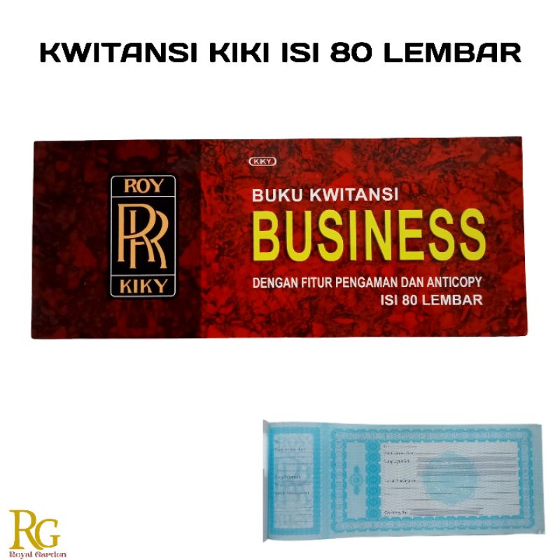 

KWITANSI BESAR /KIKY ISI 80 LEMBAR