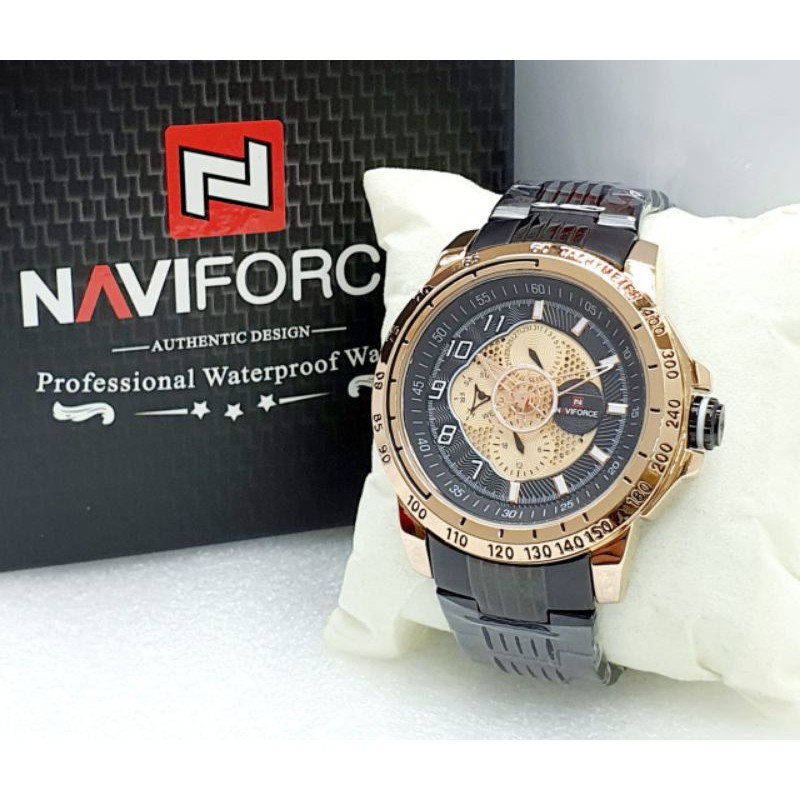 Jam Tangan Pria Naviforce Original 9180 Garansi 1 Tahun Gratis Ongkir COD