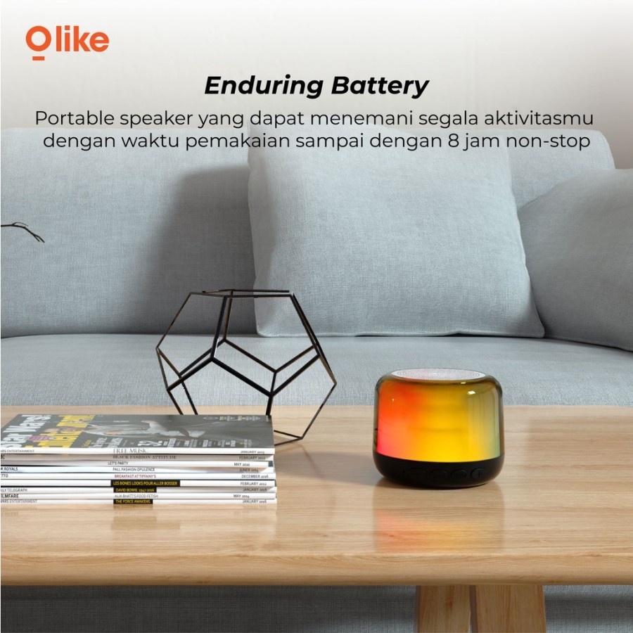 SPEAKER BLUETOOTH OLIKE SF1 RGB LIGHT