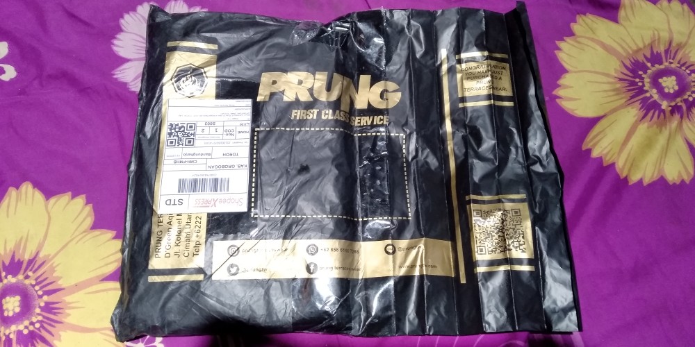 Prung - Handuk Olah Raga Kecil Dan Lap Keringat Tangan Hitam