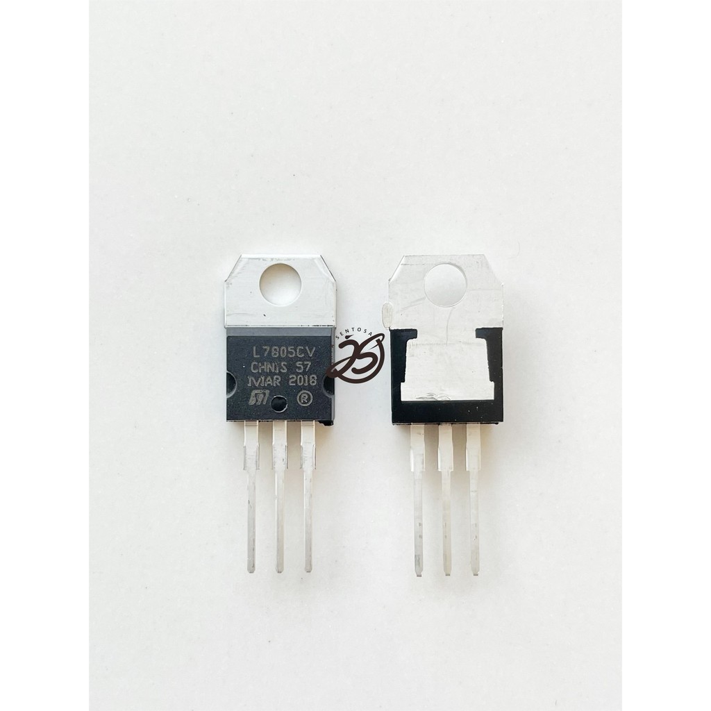 L7805 (1buah) VOLTAGE REGULATOR TRANSISTOR L7805 L 7805 KWALITAS BAGUS