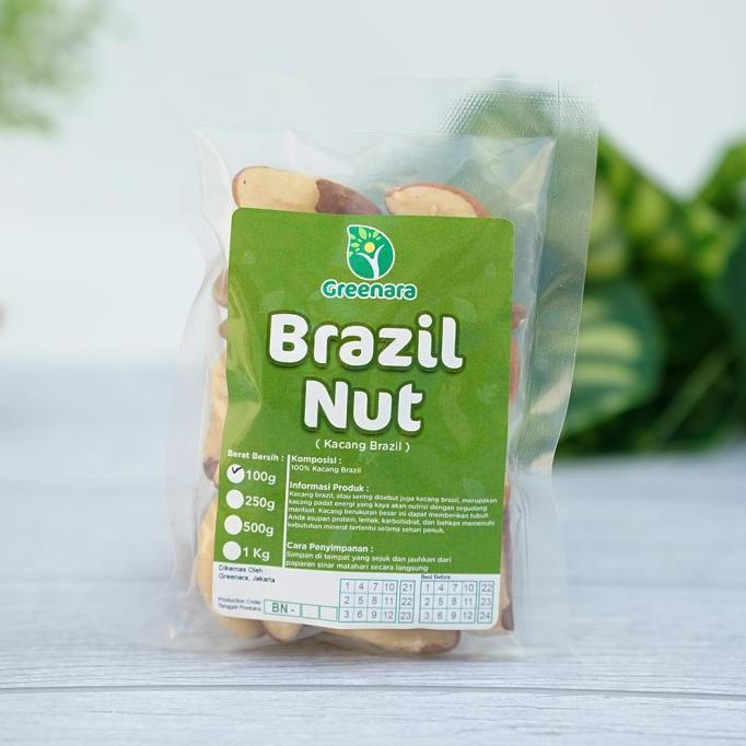 

Brazil Nuts 100gr - Kacang Brazil Mentah