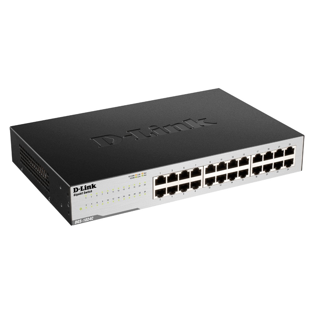 D-Link DGS-1024C - 24-Port Gigabit Unmanaged Switch