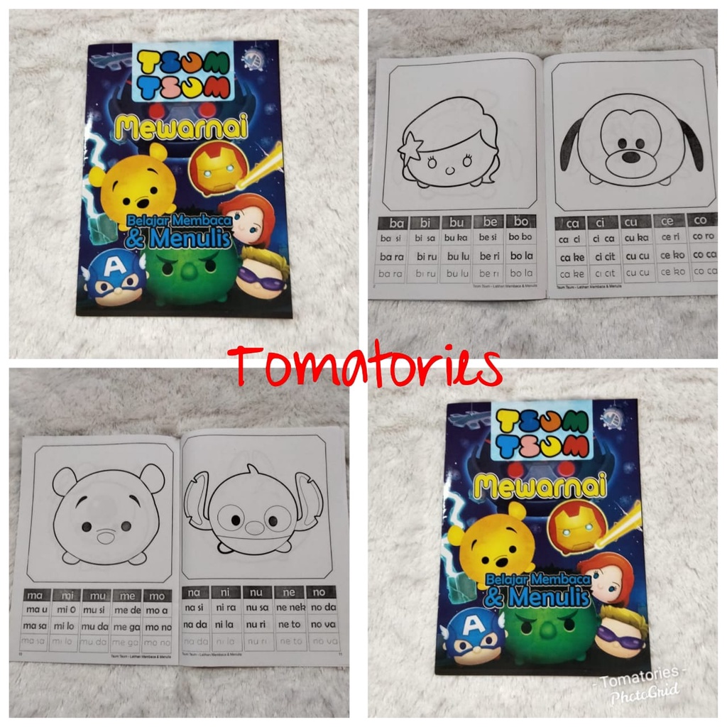 

BUKU MEWARNAI TSUM TSUM
