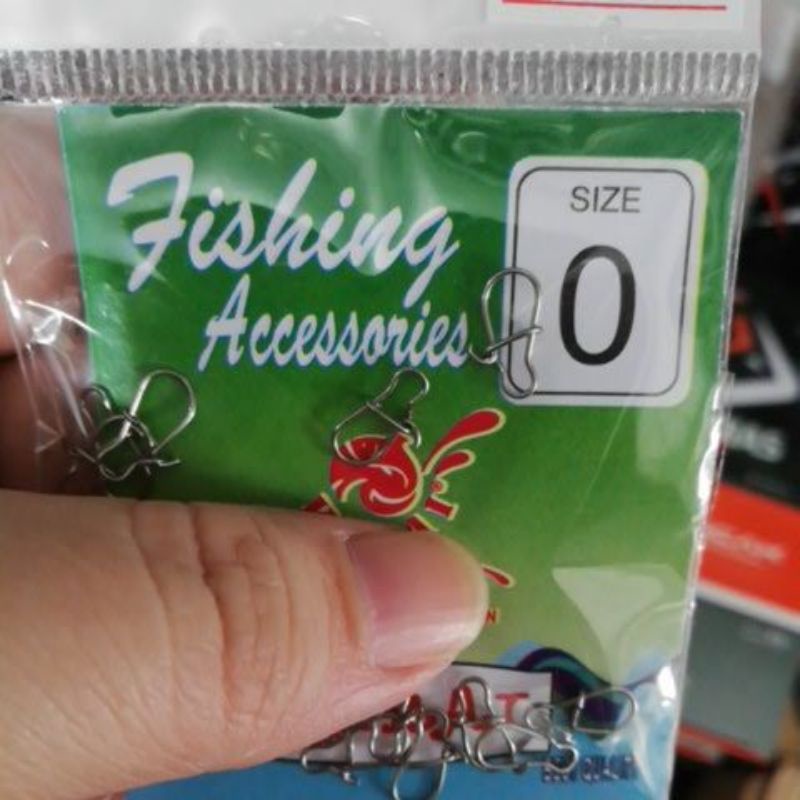 Peniti pelampung pancing nice snap POWER SNAP per bungkus