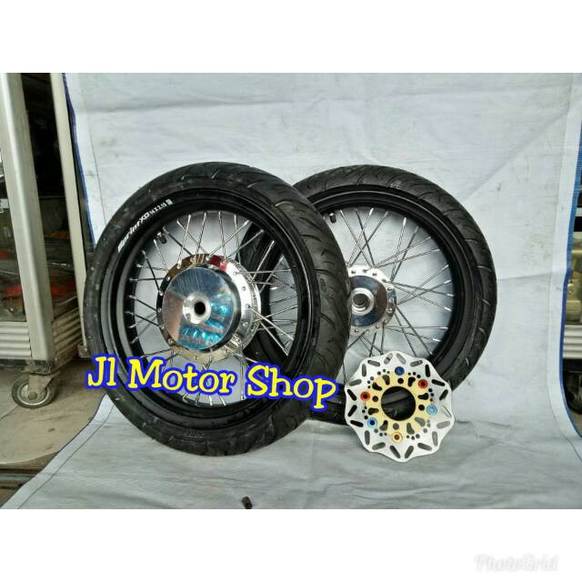 Sepaket Velg Mio Beat Vario Scoopy Fino Xeon Mio J Xride M3 Spin Hayate Sktwave Plus Ban FDR