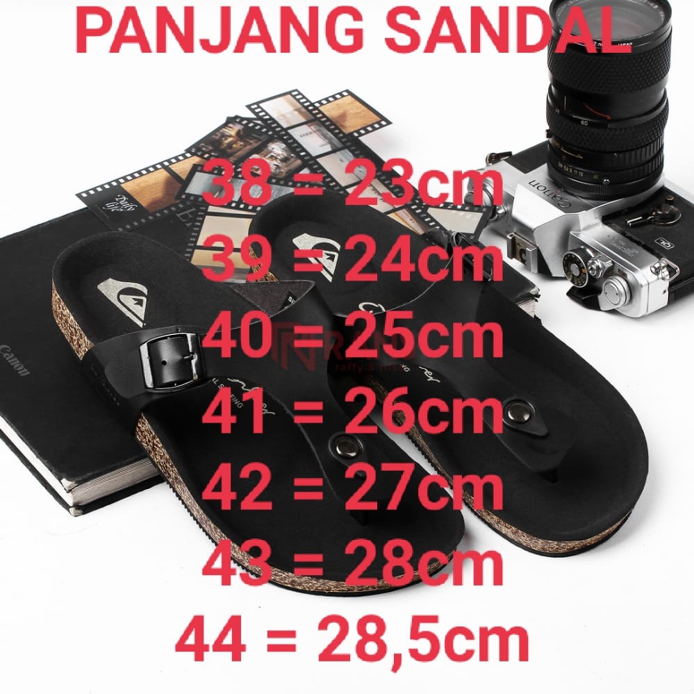 6.6 SANDAL MILENIAL JEPIT QU!KSILVER BISA COD