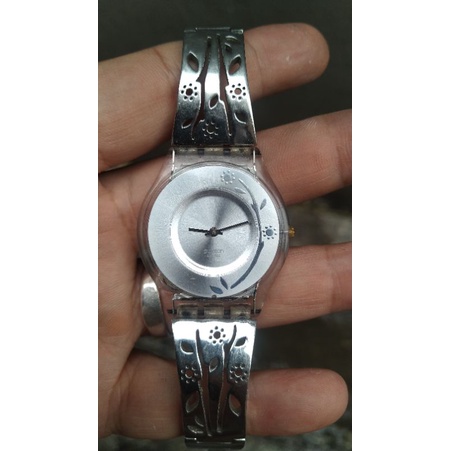 jam swatch ladies tipis original second bekas original