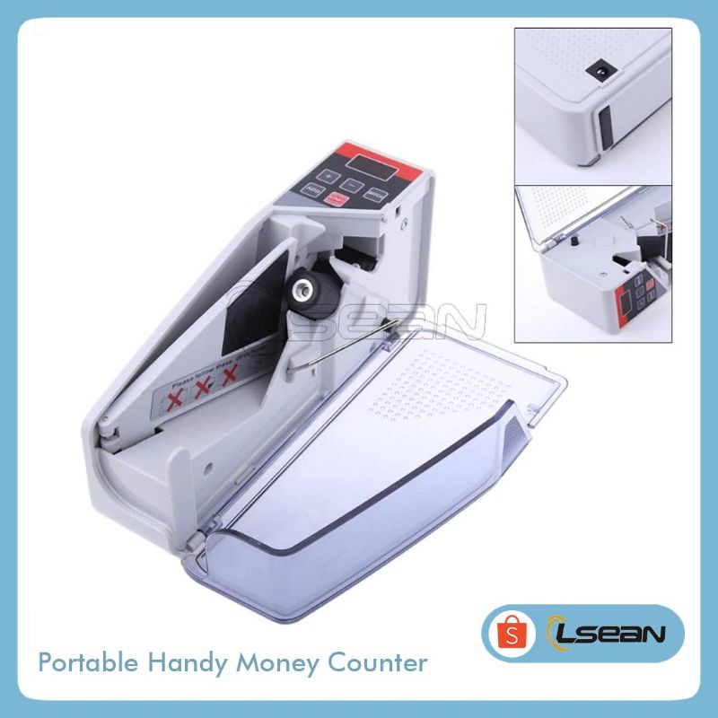 MESIN PENGHITUNG UANG KERTAS MINI| MONEY HANDY COUNTER PORTABLE