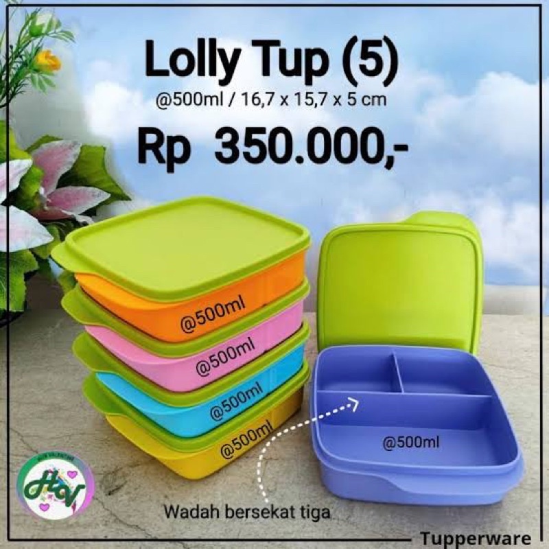 Tupperware kotak makan warna terbaru 2022