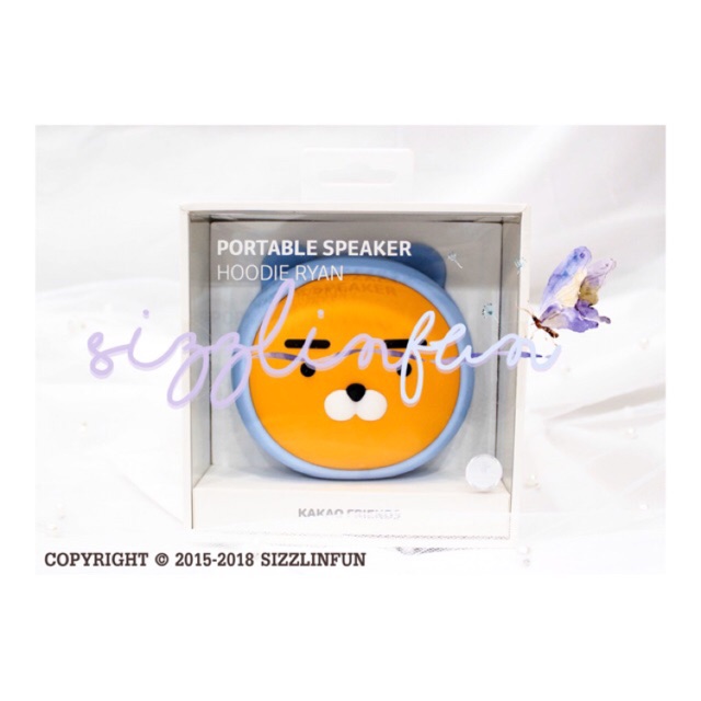 Portable Speaker Hoodie Ryan <OFFICIAL KAKAO FRIENDS STORE HOLOGRAM>