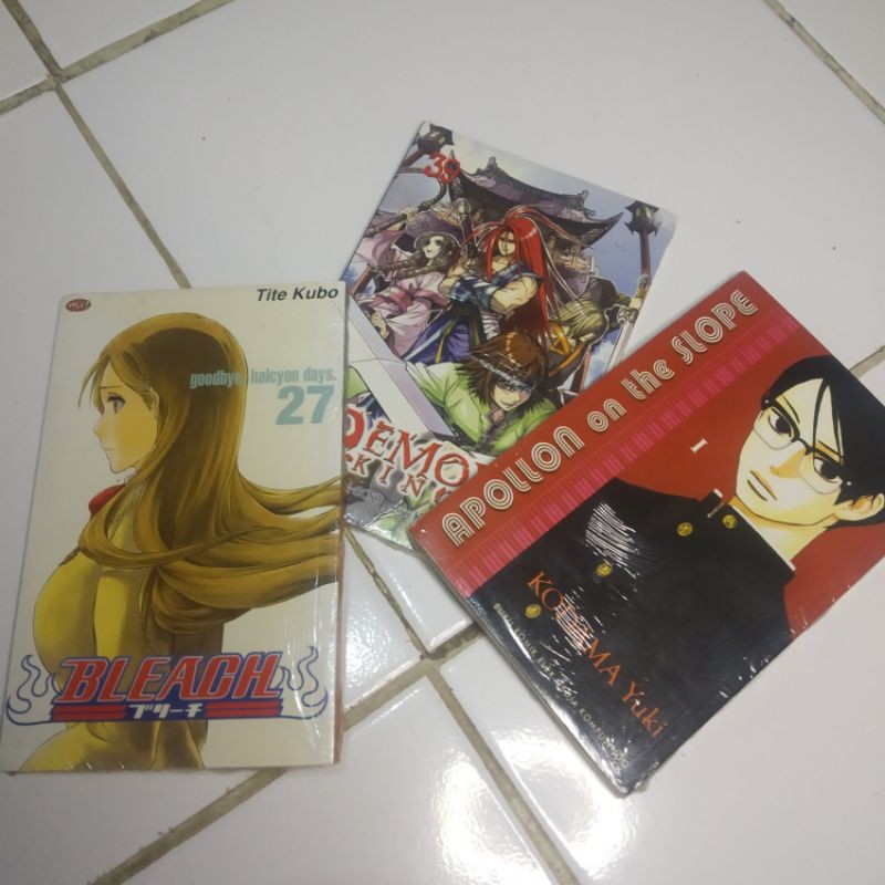 Komik Manga Cabutan Bleach Demon King dan Apollon on the slope