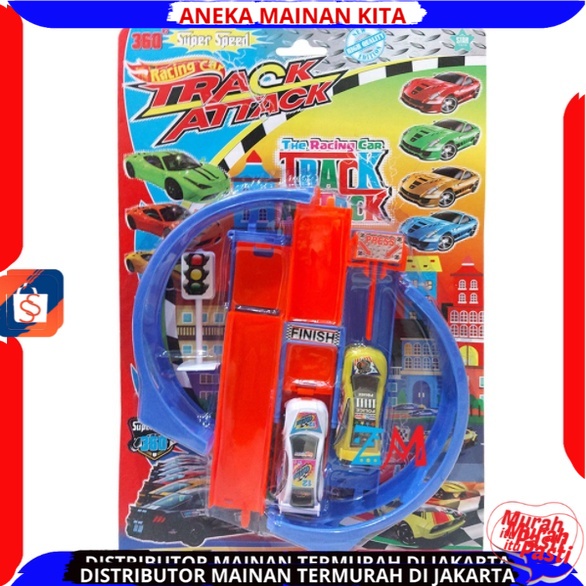 Mainan Anak Laki Track Racing Set ST2461 Jalur Mobil Balap