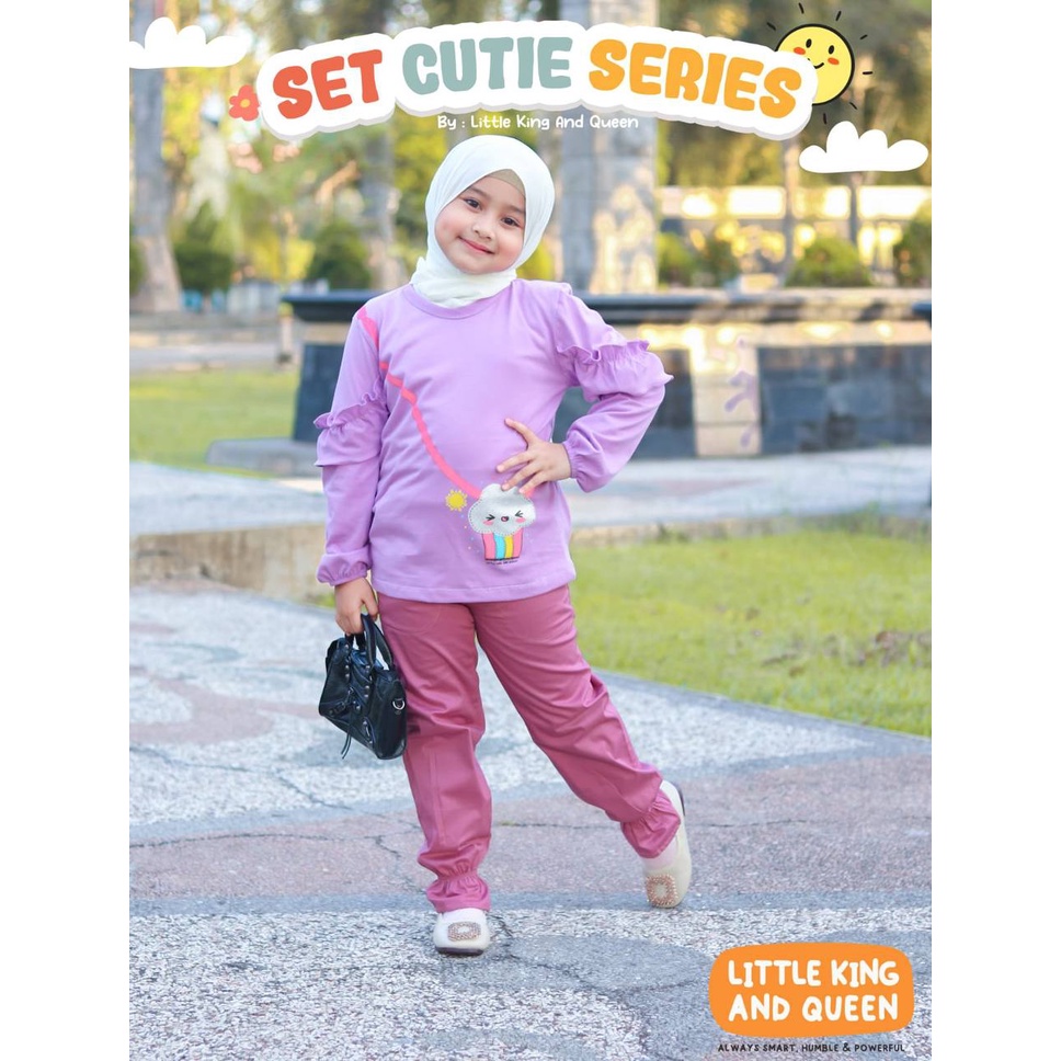 Setetelan anak Cutie Series by Little King &amp; Queen