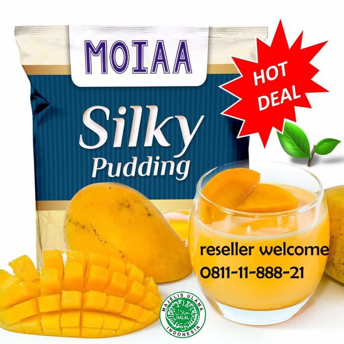 

MOIA | MOYA | MOIAA | Premix Silky Pudding | Puding Susu murah hemat | - jabodetabek - instan murah