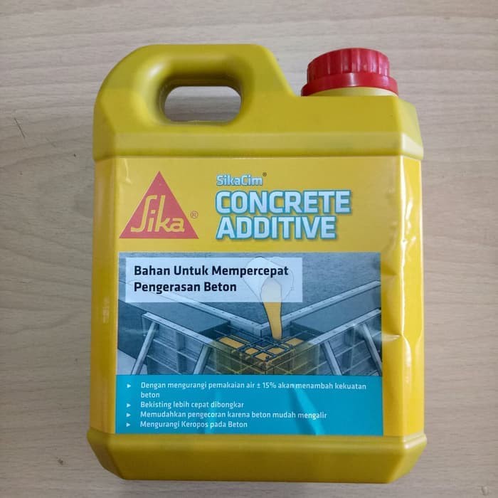 SikaCim Concrete Additive 900 ml - Obat Beton Pengeras Beton