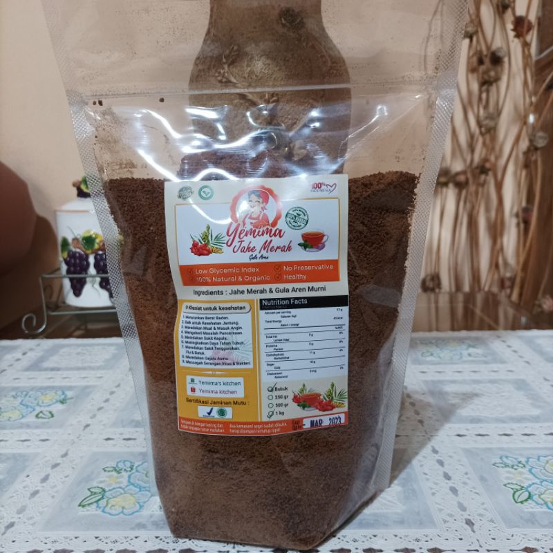 

Jahe Merah Gula Aren Murni 1.000gram
