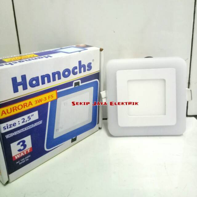 HANNOCHS AURORA 3W - Lampu LED Decorative Two Color Panel 3 Watt