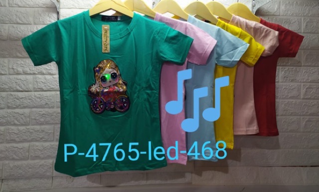 PROMO LIVE SHOPEE KAOS LED ANAK MOTIF CAMPUR CEWE COWO KHUSUS LIVE SHOPEE