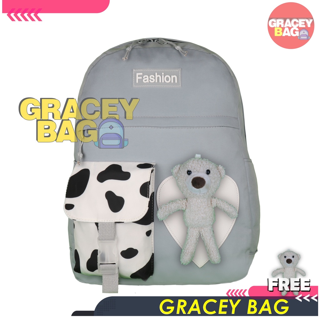 GB-1665 Tas Ransel Anak Perempuan / Remaja Import