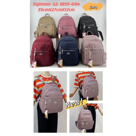 TAS RANSEL WANITA_SIGMON_IMPORT