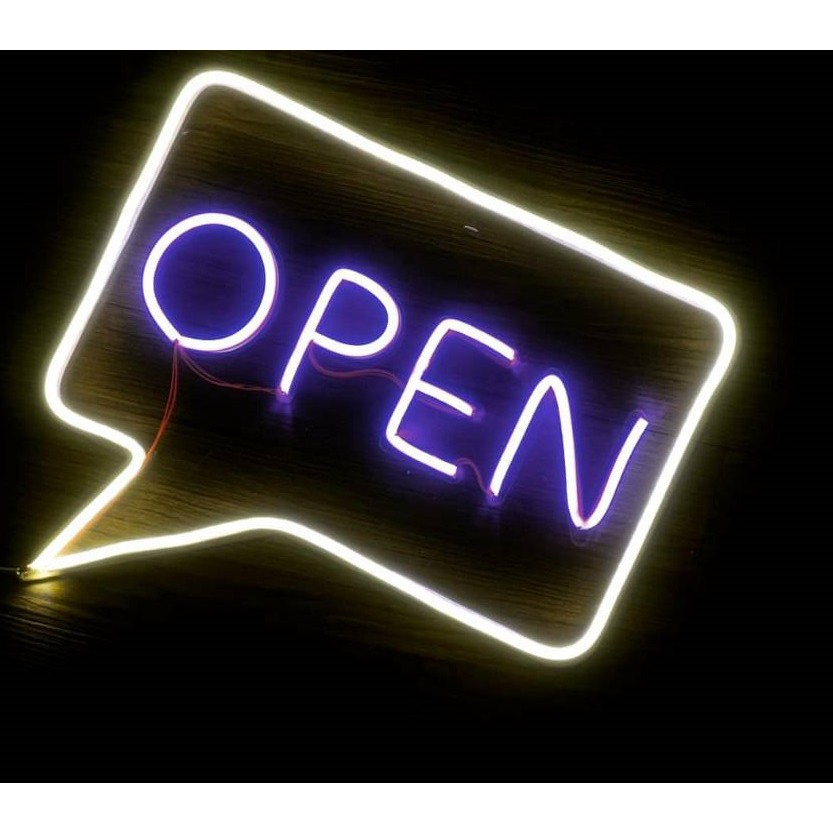 NEON LED TULISAN OPEN