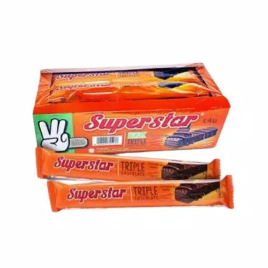 

Superstar Roma Wafer 1 Box isi 12pcs @18gr