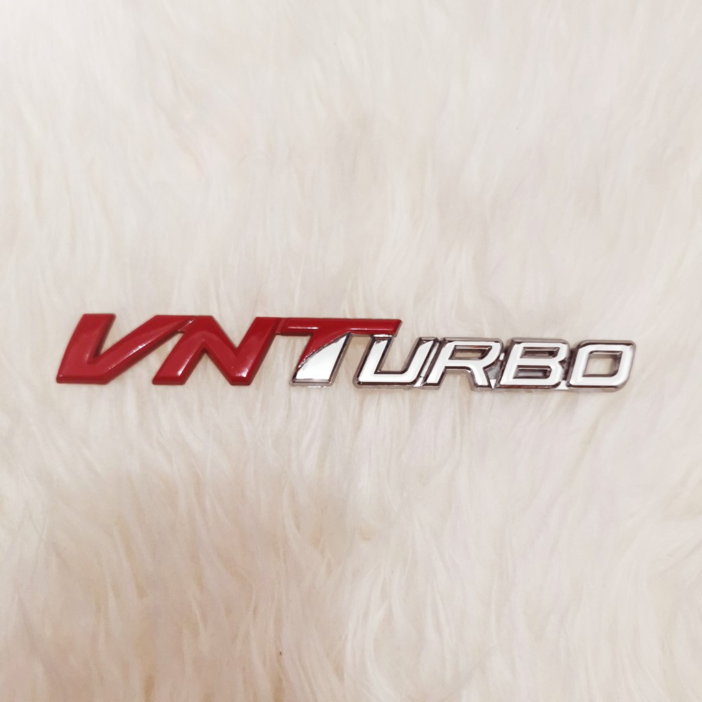 Emblem tulisan VN TURBO