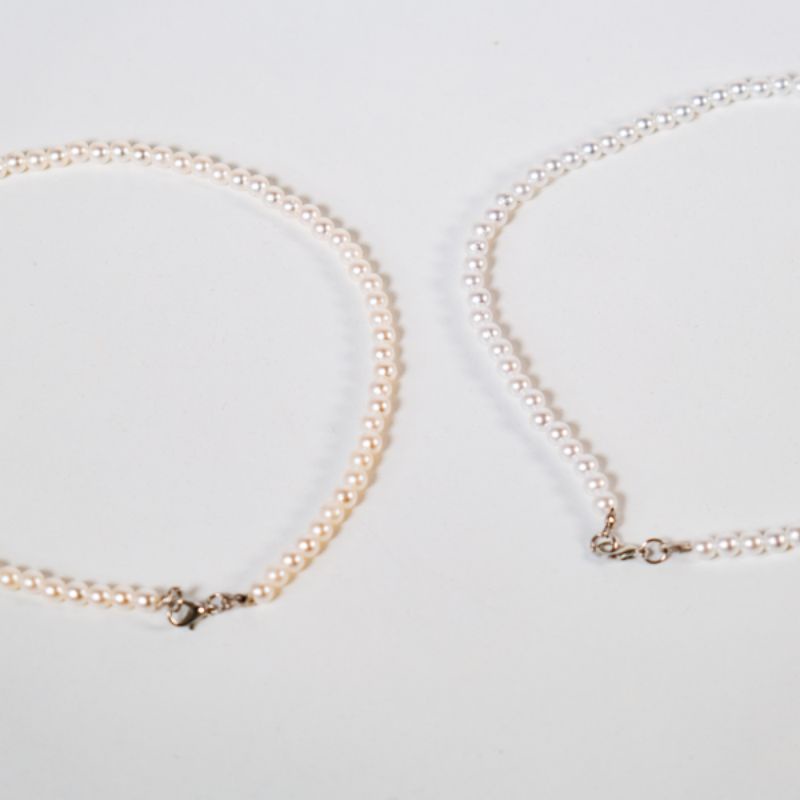 Kalung Mutiara Murah Pria Wanita 4mm 6mm 8mm dan 10mm