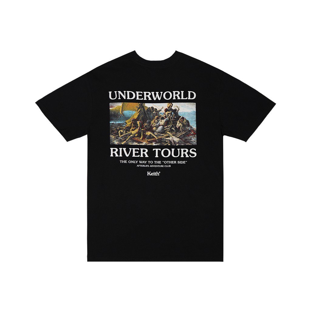 UNDER WORLD TS - KAOS DISTRO ORI KEITH STUDIO PRIA/WANITA BLACK