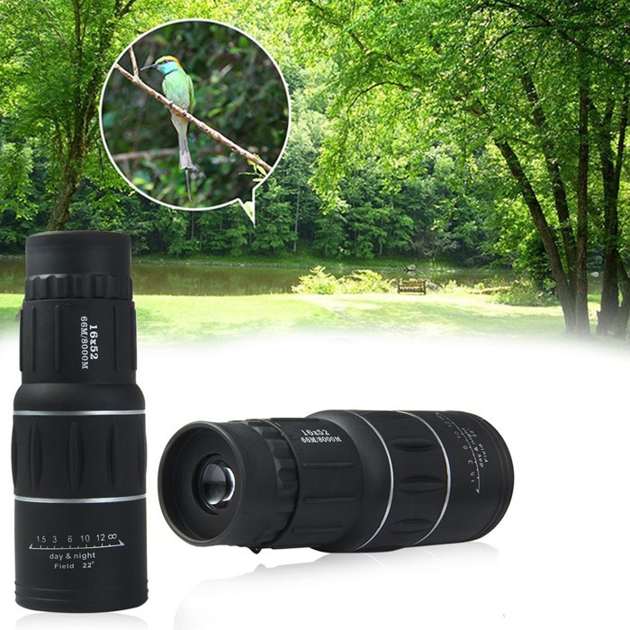 Gs8 Prime Teropong Monokular monocular jarak jauh Focus and Zoom Lens Adjustable Telescope 66M/8000 lensa TaffSPORT