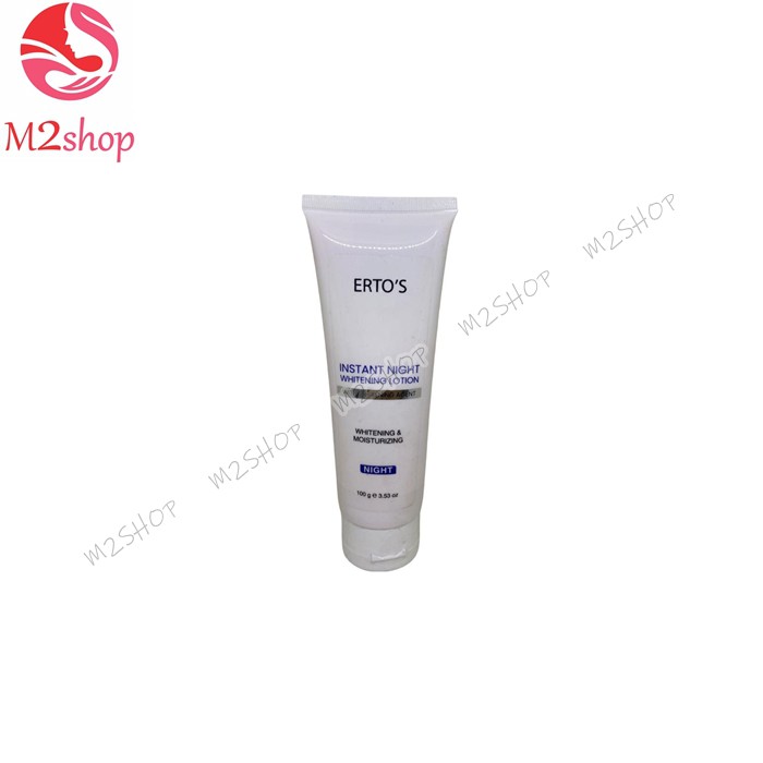 [NIGHT] ERTOS INSTANT NIGHT WHITENING LOTION ORI BPOM