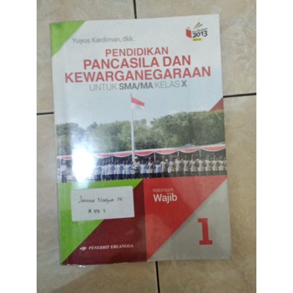 

BUKU PAKET PENDIDIKAN PANCASILA DAN KEWARNEGARAAN SMA KELAS 10