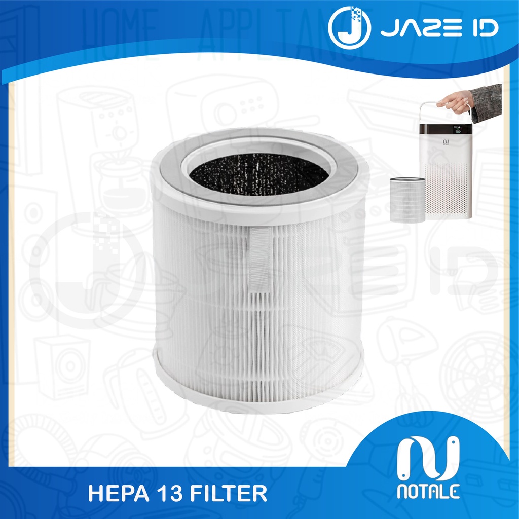 Notale Replacement HEPA H13 Filter Pengganti For Air Purifier Travel