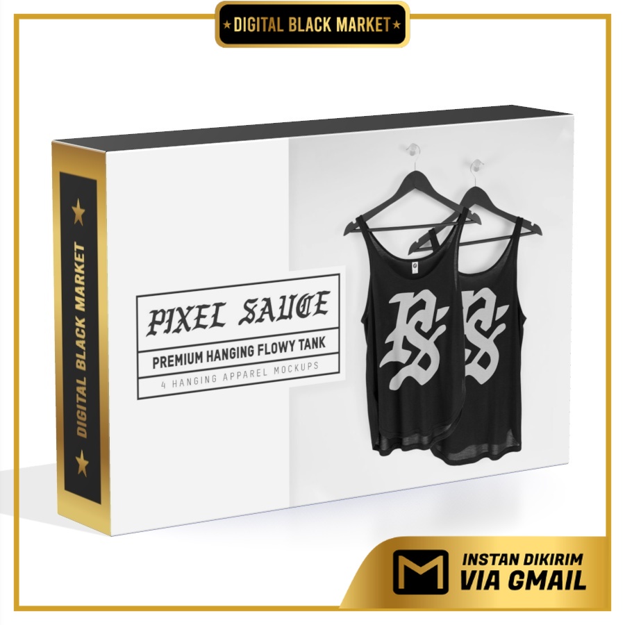 Hanging Women's Flowy Tank Mockups