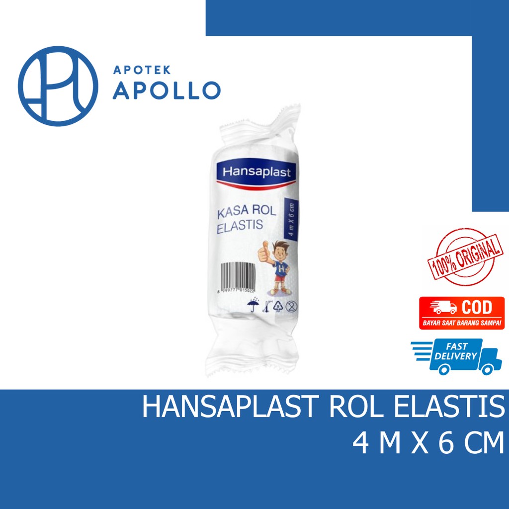 HANSAPLAST KASA ROL ELASTIS 4m x 6cm