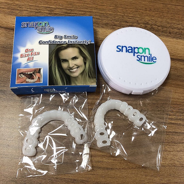 SUPPLIERNESIA - Snap On Smile 100% ORIGINAL BOX Authentic / Snap 'n Smile Gigi Palsu