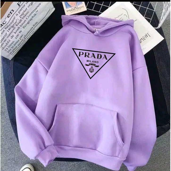 Sweater Hoodie Wanita PRADe /Sweater Cewek / sweater Lengan panjang/ Sweater Polos