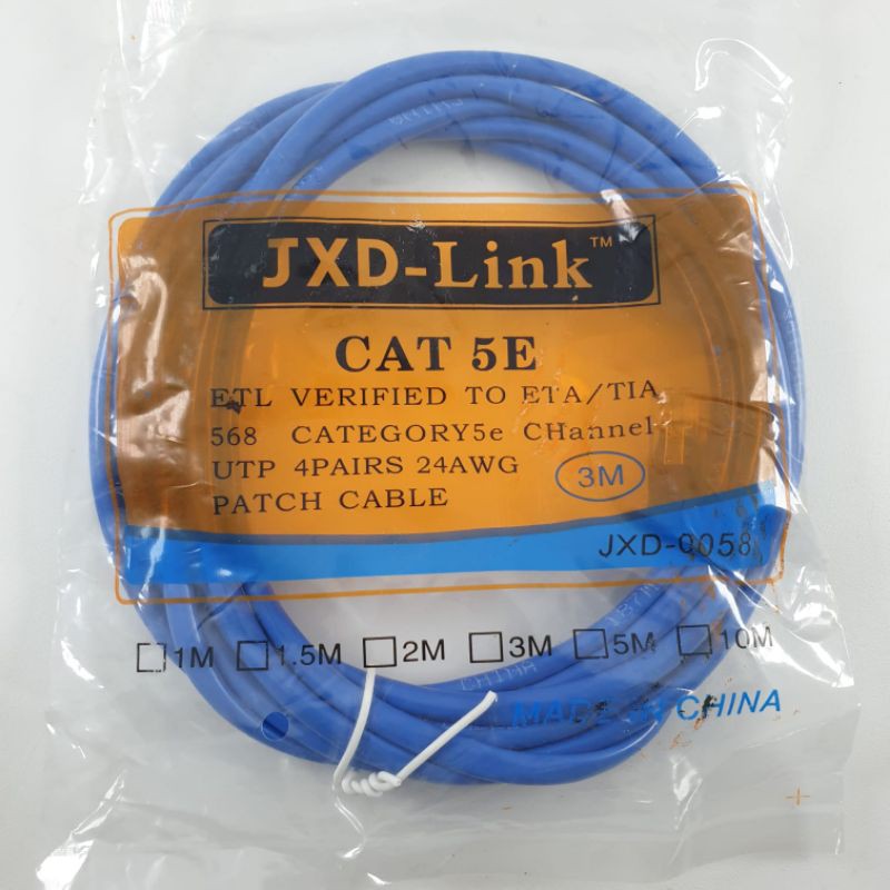 KABEL LAN 3 METER CAT 5E