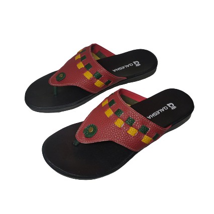 Insyira - Sandal Wanita Annika / Sandal Papirut Wanita Non Slip Alas Hitam / Sandal Wanita Jepit Catur