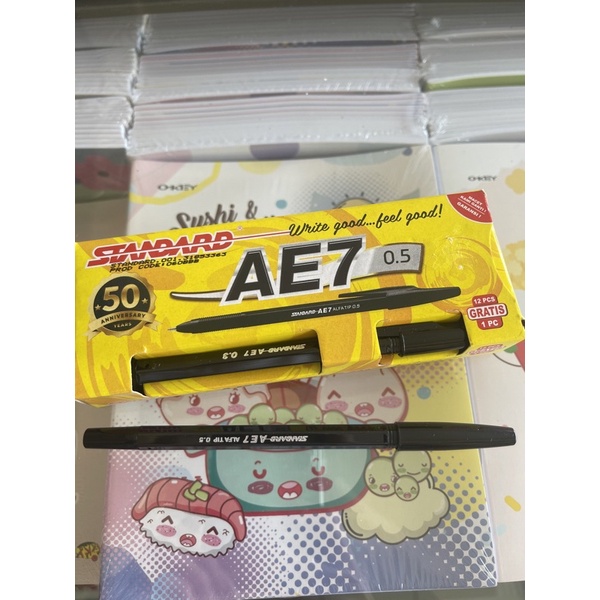 

BALLPEN AE7 1 PAX (isi 12 pcs pena)