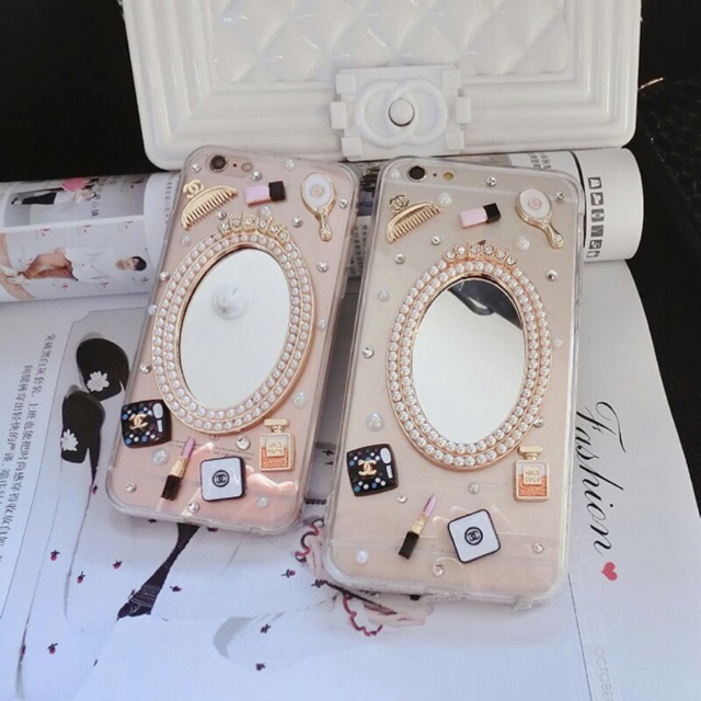 Bling Case Mirror  Handmade Bling Case All tipe Samsung A51 A71 Oppo F9 oppo F3 F7