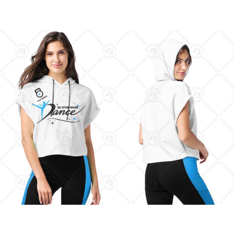 Ab Sportwear T-shirt Hoodie Slave Oversize Dance