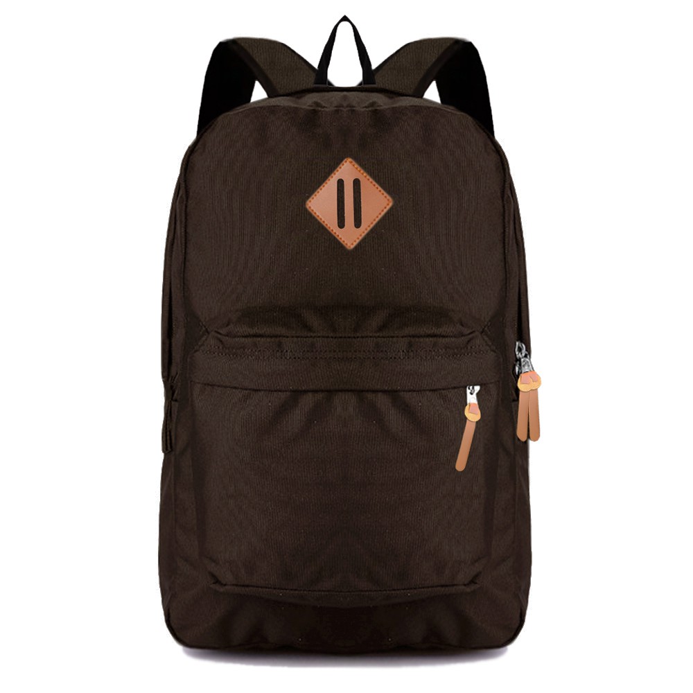 SHOPEE 7.7 BOMBASTIS SALE!! Backpack Pria Wanita PMP10354 Tas Ransel Laptop Tas Pria Wanita 16 Inchi - Coffee