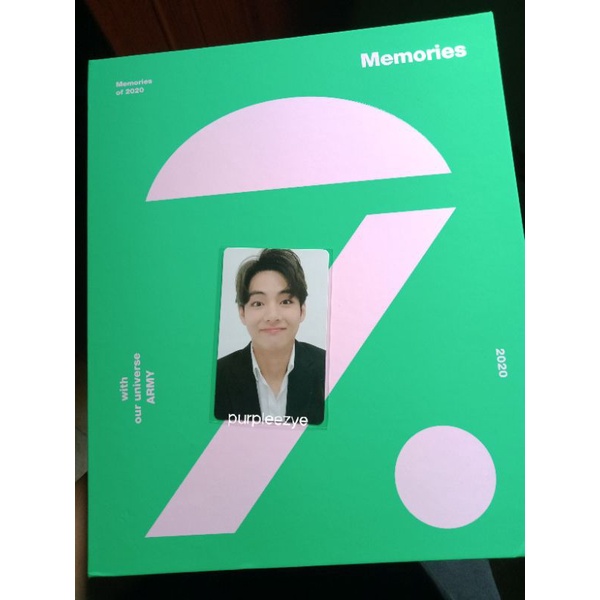 BTS MEMORIES 2020 PC TAEHYUNG FULLLSET + GIFT WEVERSE