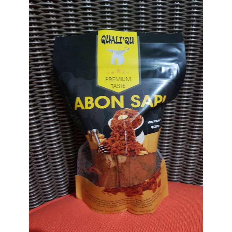 

Abon sapi Quali'Qu