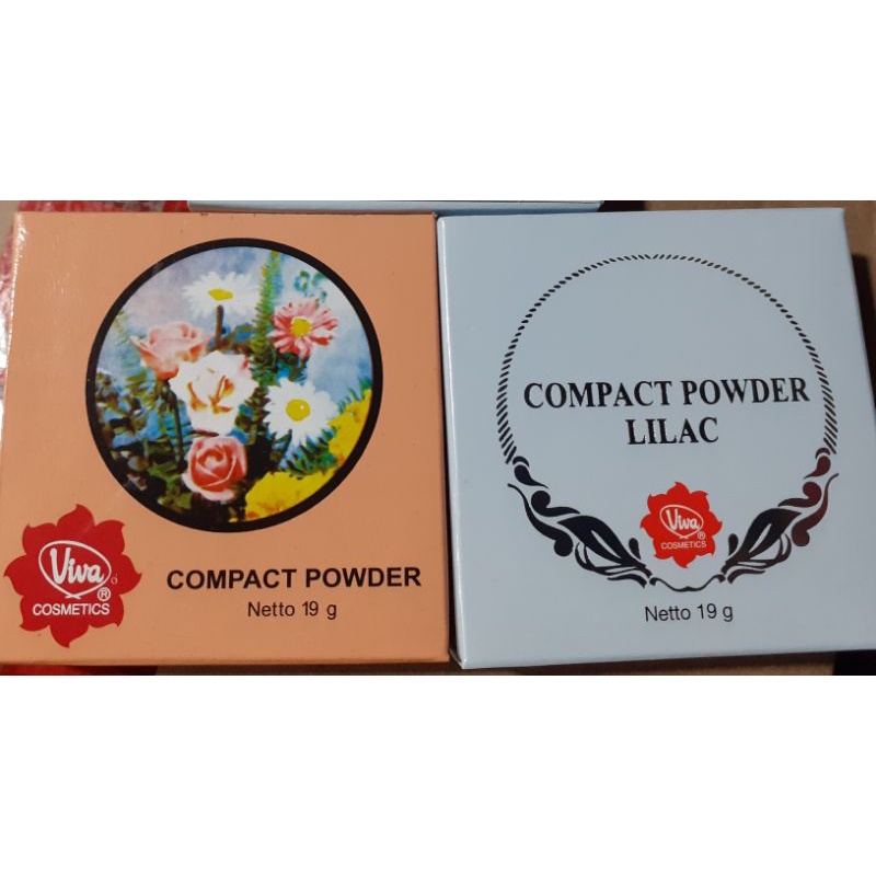 BEDAK PADAT VIVA 19 gr / COMPACT POWDER VIVA / BEDAK PADAT VIVA MURAH