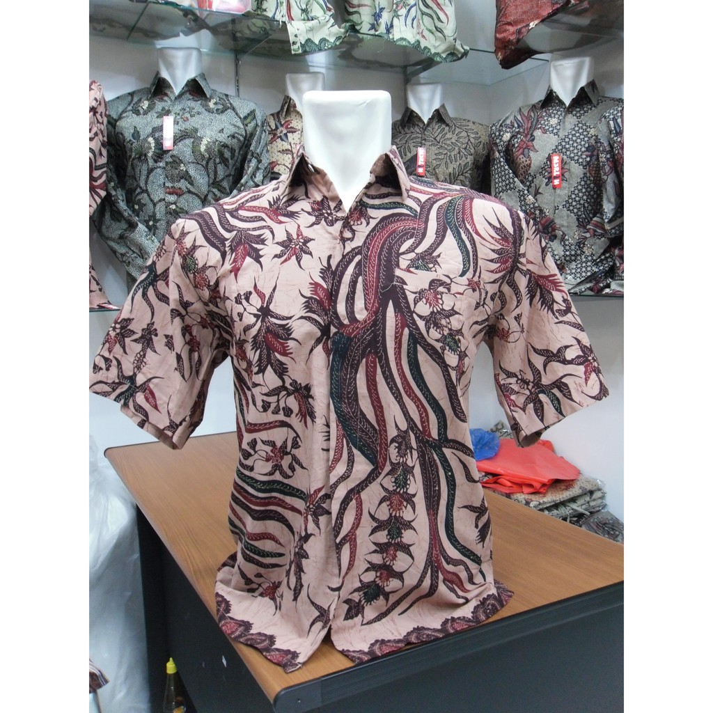 Hem / Kemeja Batik Pria Motif Madura 001