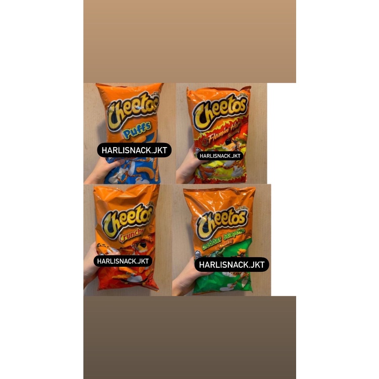 

Cheetos Frito Lays Crunchy Cheese / Flamin Hot / Cheddar Jalapeno USA